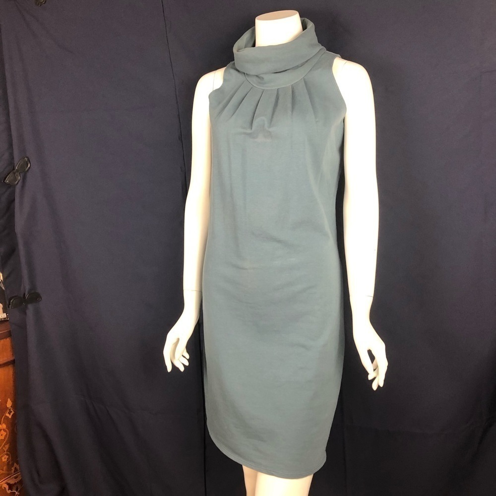 𝅺NEW-LURE High Fashion Keepsake CowlNeck ShiftDress